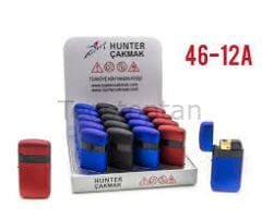Hunter 46-12a Kapaklı Rüzgar Çakmağı