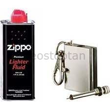 Zippo benzin ve metal kibrit