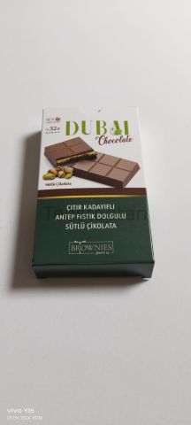 Brownies Dubai çikolatası